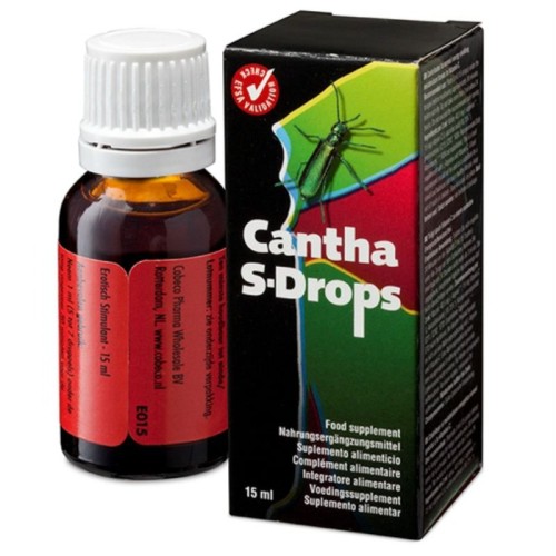 Gotas Cantha S-Drops 15ml para Aumentar la Energía Sexual