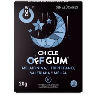 - Off Chicle Valeriana, Triptófano, Melisa Y Melatonina 10 Unidades