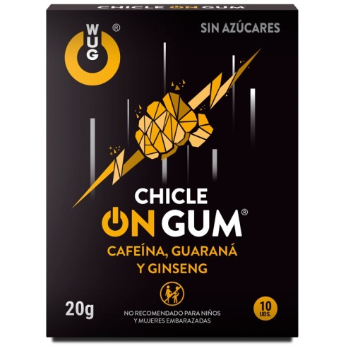 Caffeine Gum with Ginseng and Guarana for Energy Boost