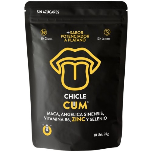Cum Chicle Aumentador De Eyaculación - Sabor A Plátano