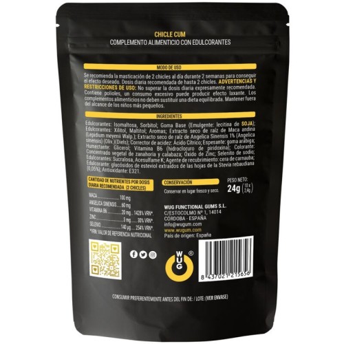 Cum Gum Ejaculation Enhancer - Banana Flavor