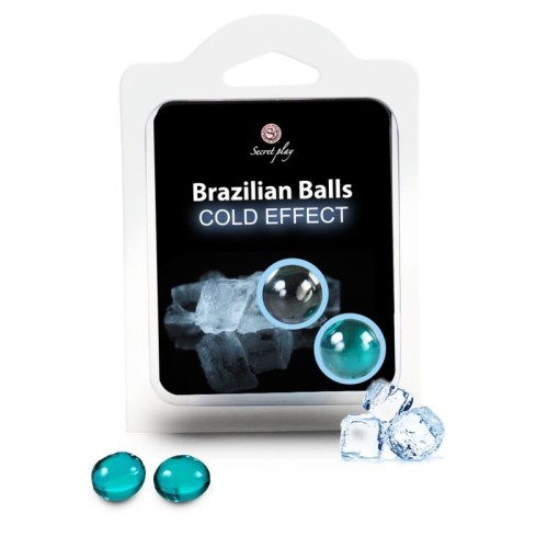 Secretplay Brazilian Balls Cold Effect 2 Units - Fun Intimacy