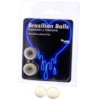 Brazilian Balls Gel Cool Exciting Effect - 2 Balls