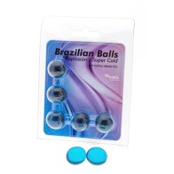 Bolas Brasileñas con Gel Excitante Efecto Frío