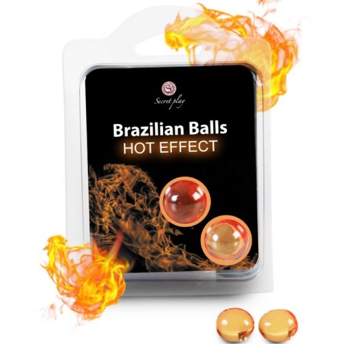 Secretplay Bolas Brasileñas Calor para Placer Intenso
