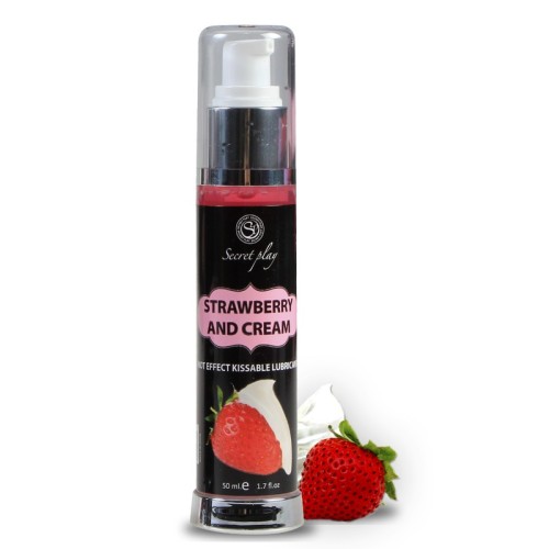 Sweet Heat Lubricant - Strawberry & Cream