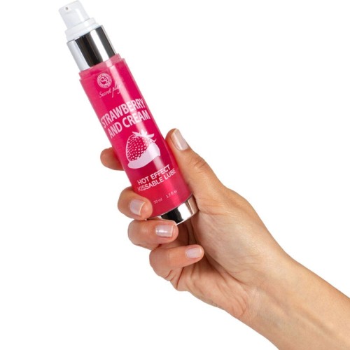 Sweet Heat Lubricant - Strawberry & Cream