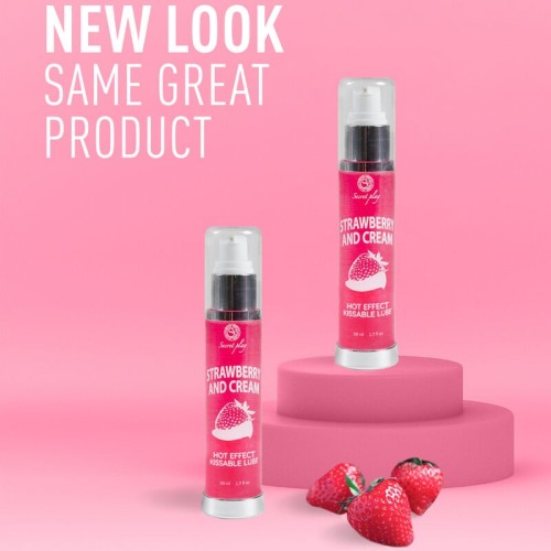 Sweet Heat Lubricant - Strawberry & Cream