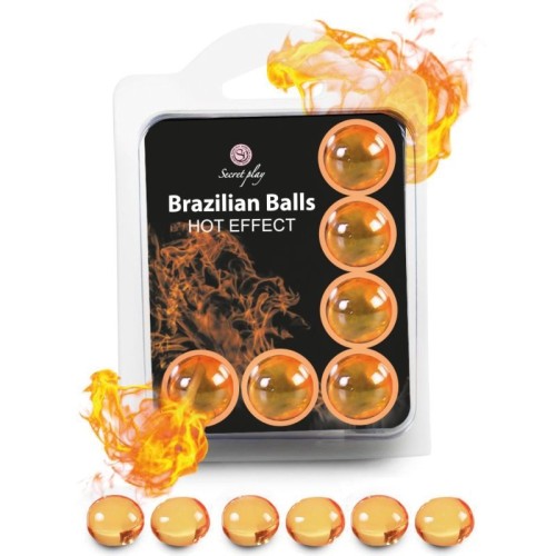 Warm Effect Brazilian Balls Set of 6