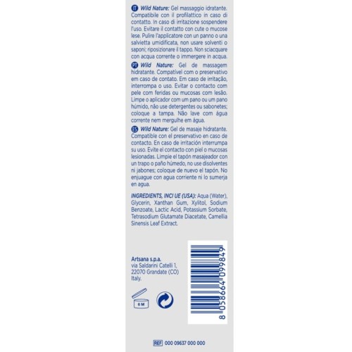 Control Wild Nature Moisturizing Massage Gel