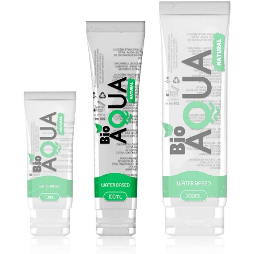 BIOAQUA Water-Based Lubricant - 100% Natural Pleasure