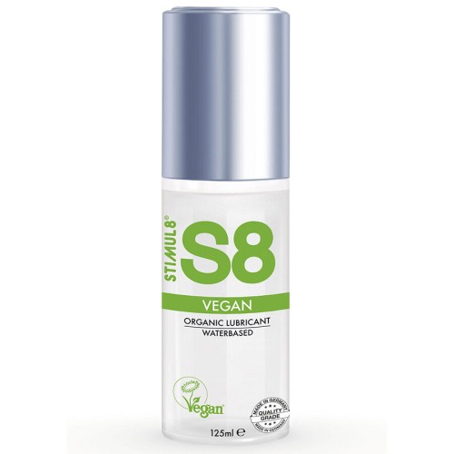 S8 Vegan Lubricant 125ml - Premium Water-Based