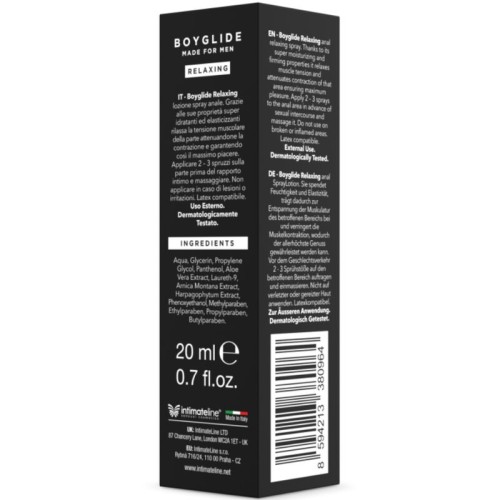 Boyglide Anal Relaxing Spray