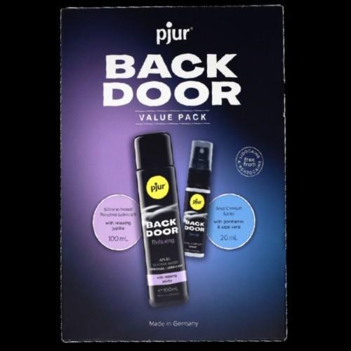 Back Door Anal Lubricant and Spray Set for Ultimate Pleasure