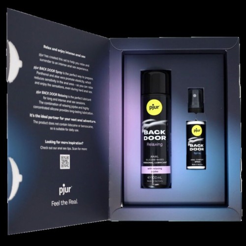 Back Door Anal Lubricant and Spray Set for Ultimate Pleasure