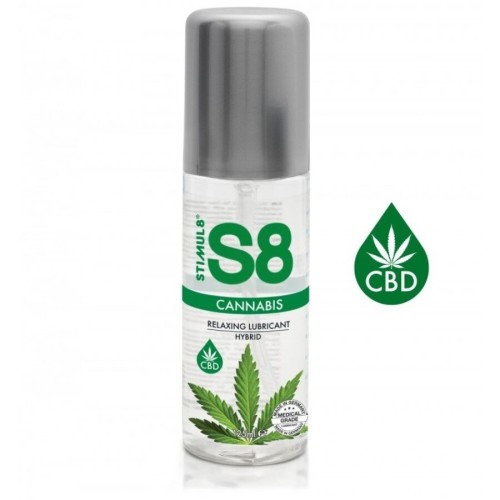 S8 Cannabis Hybrid Lubricant 125ml