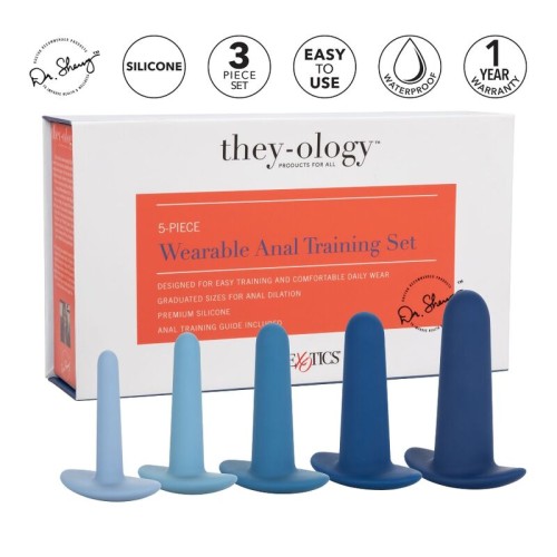 Wearable Anal Training Set - 5 Unique Probes for Exploration