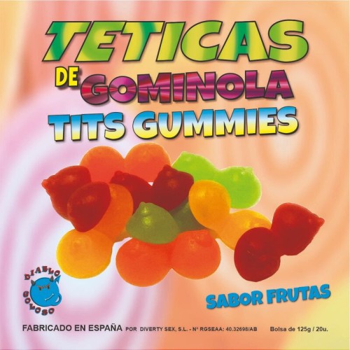Assorted Breast Gummies Treat