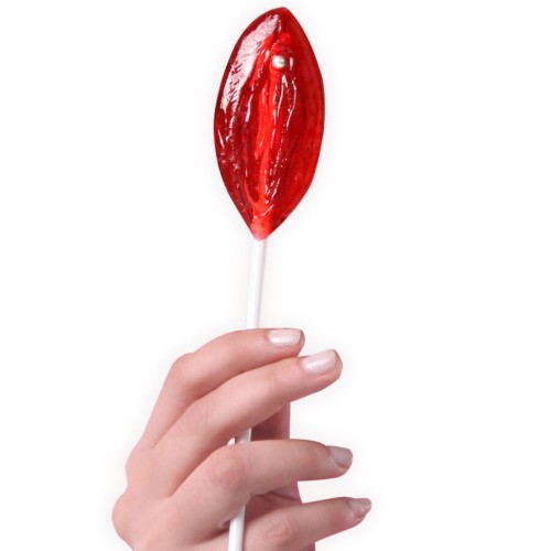 Secretplay Strawberry Vagina Gummy Lollipop
