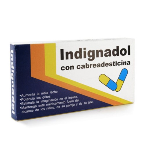 Indignadol Medicine Box - Funny Gift