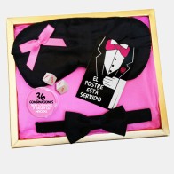 Kit Adultos Antifaz El Postre Está Servido para Juegos Íntimos