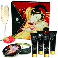 Shunga Secret Geisha Kit Strawberries and Cava