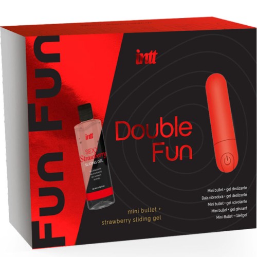 Double Fun Kit with Vibrator and Massage Gel - Ultimate Pleasure