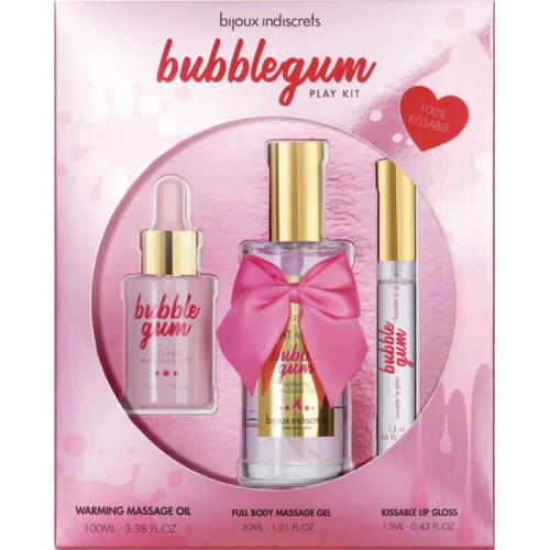 Bijoux Indiscrets Bubblegum Play Kit for Intimate Fun