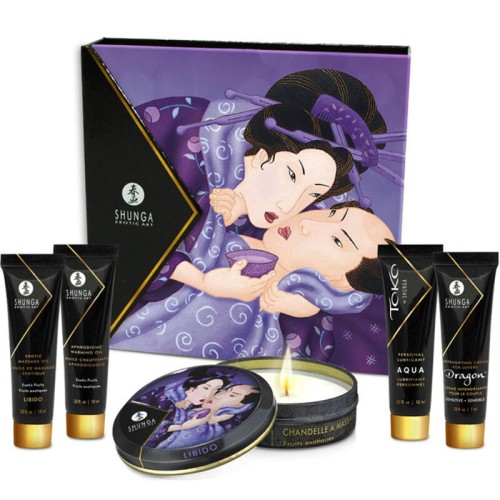 Shunga Secret Geisha Exotic Fruits Set for Romantic Moments