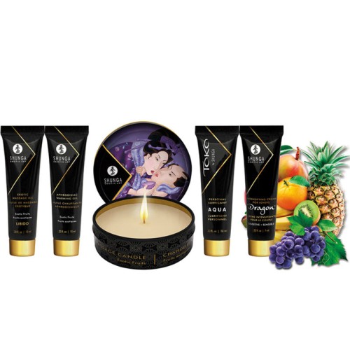 Shunga Secret Geisha Exotic Fruits Set for Romantic Moments