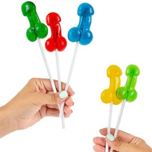 Assorted Penis Lollipops with Alcohol