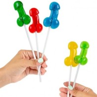 Assorted Penis Lollipops with Alcohol