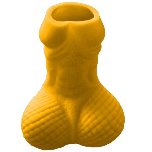 Vaso De Chupito Pene Amarillo - Decoración Divertida Para Fiestas