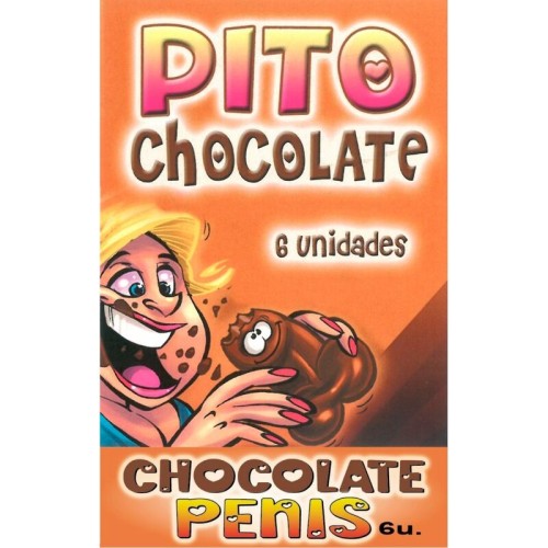 Box of 6 Penis-shaped Chocolates