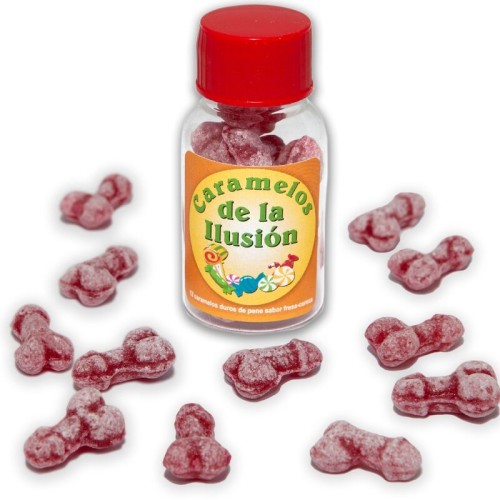 12 Fun Penis Shaped Candies Strawberry Cherry