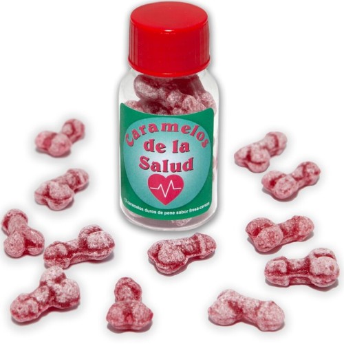 12 Health Candies Penis Shaped Strawberry/Cherry