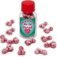 12 Health Candies Penis Shaped Strawberry/Cherry