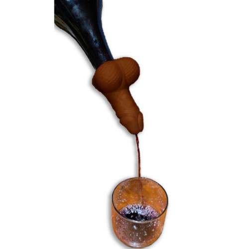Decantador De Vino Forma Pene Mulato
