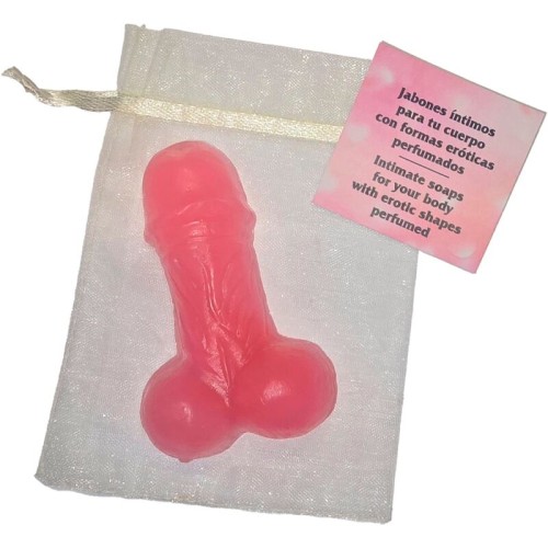 Pink Penis Shaped Scented Soap
