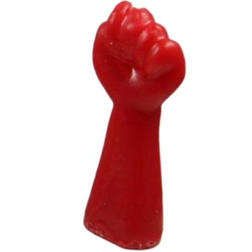 Red Fist Candle for Parties
