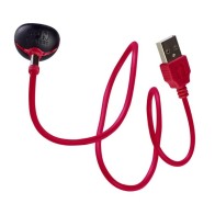Cargador Magnético USB Rojo