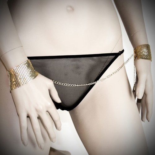 Bijoux Desire Metallic Handcuffs for Playful Seduction
