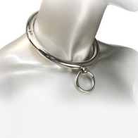 Bondage Collar with Ring - Thrill of Submission