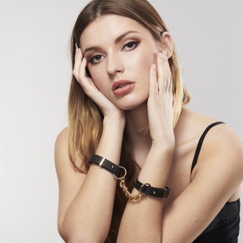 Bijoux Indiscrets Maze Cuffs Black