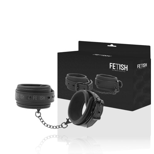 Fetish Vegan Leather Ankle Cuffs