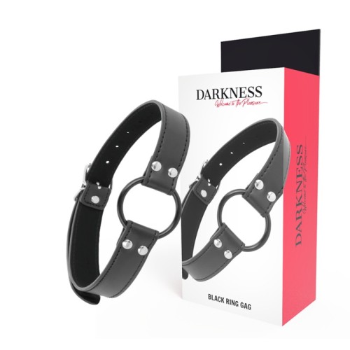 Darkness Gag with Ring for Naughty Play