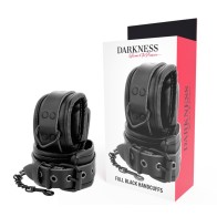 Darkness Adjustable Handcuffs Black
