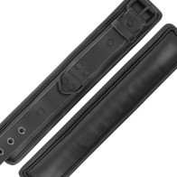 Darkness Adjustable Ankle Cuffs in High-Quality Leather