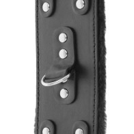 Darkness Esposas Cuero Ajustables Negro | Equipo BDSM