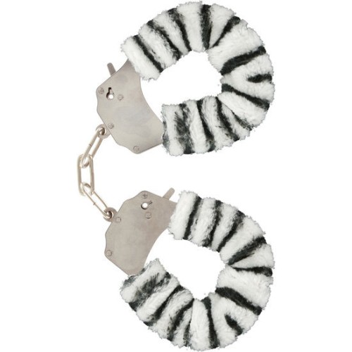 Zebra Love Handcuffs - Fun and Soft Restraints